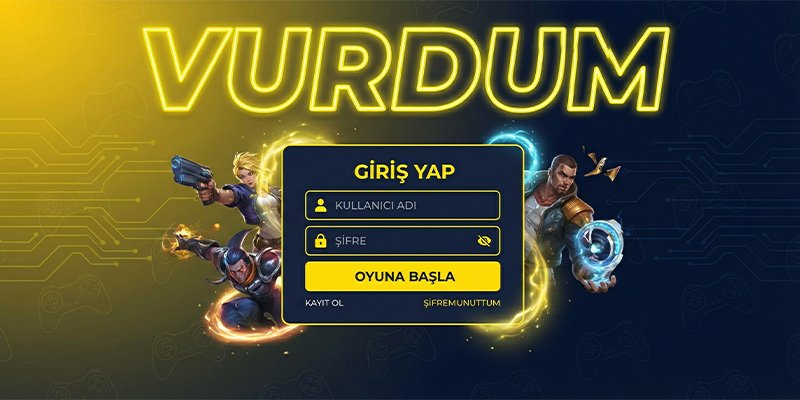 Vurdum resmi site giriş alanı ve güncel adres yönlendirmesi